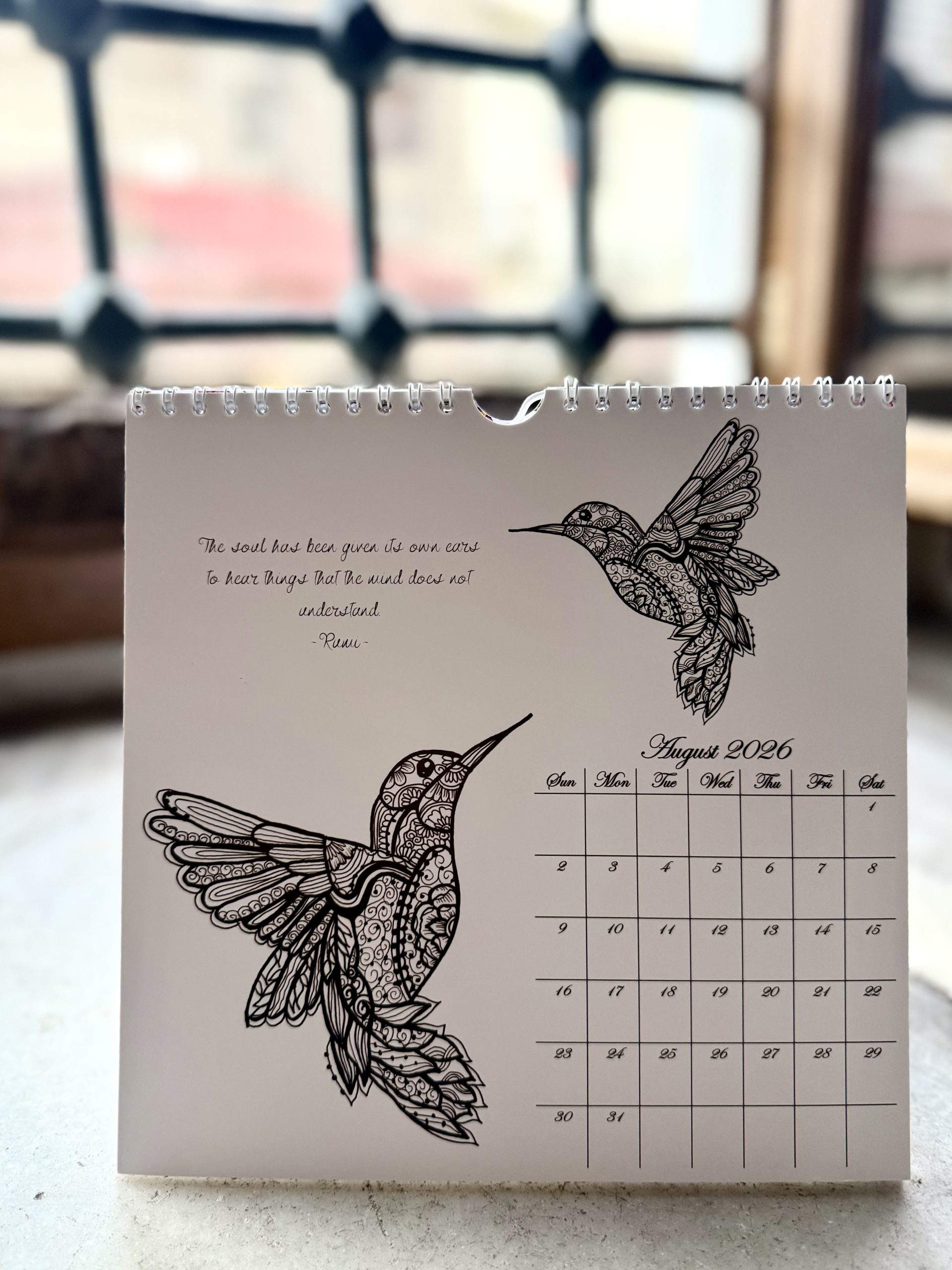 2026 Illustrated Calendar - Image 4