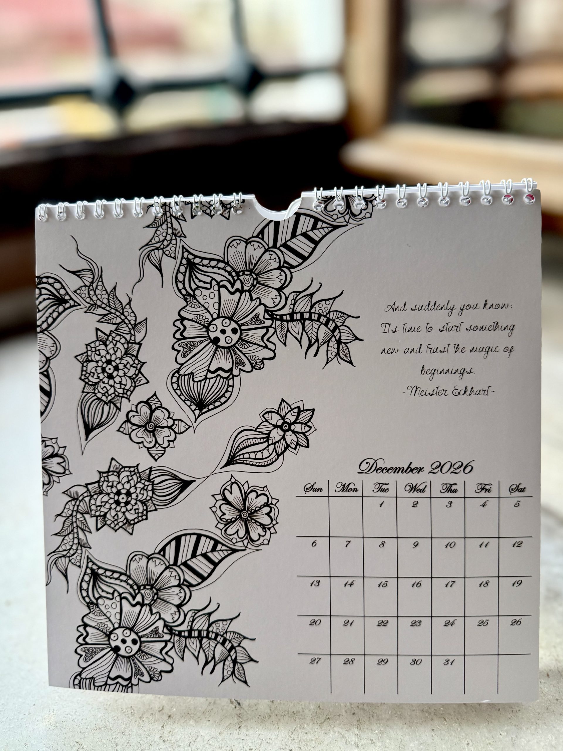 2026 Illustrated Calendar - Image 6